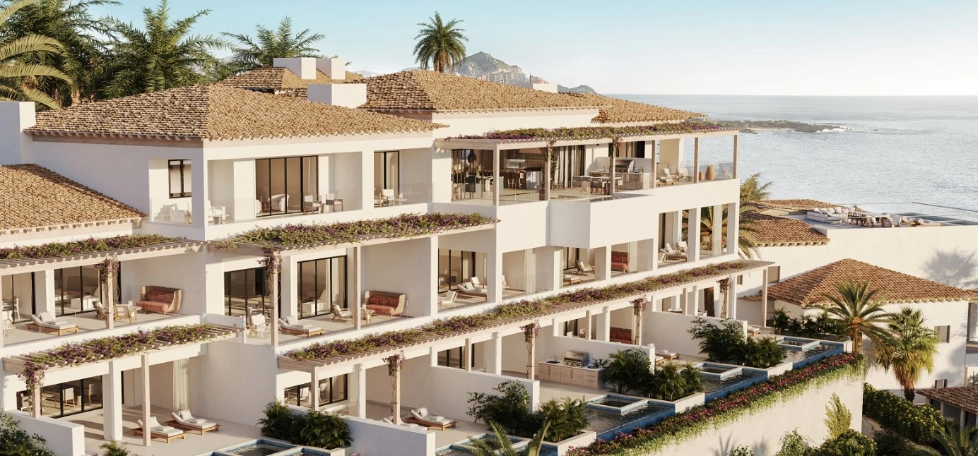Four Seasons Private Residences Cabo Del Sol resort with branded villas overlooking Sea of Cortez