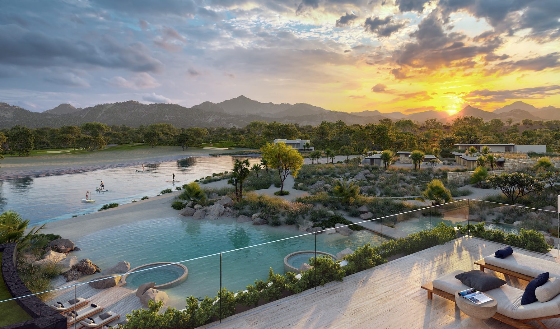 Four Seasons Residences at Costa Palmas beachfront villa with infinity pool on East Cape Baja