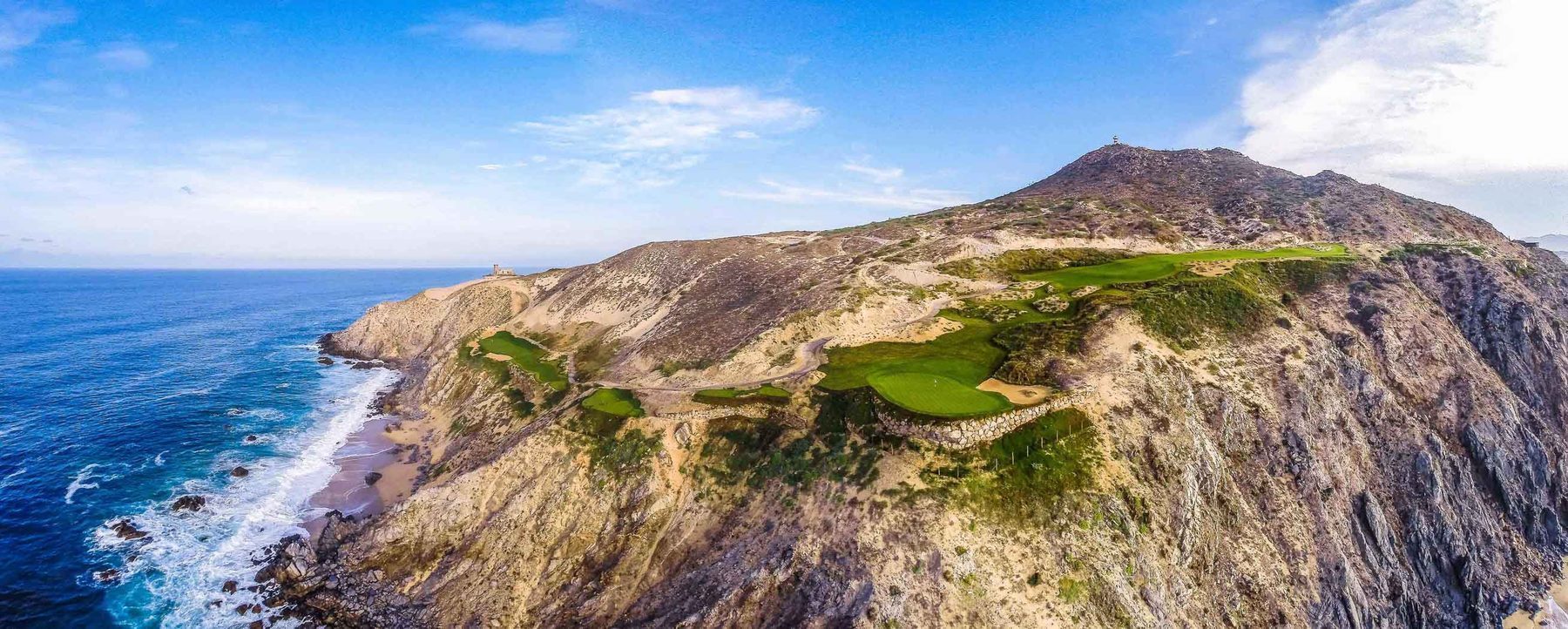 Quivira Los Cabos golf community with Pacific Ocean cliffside views