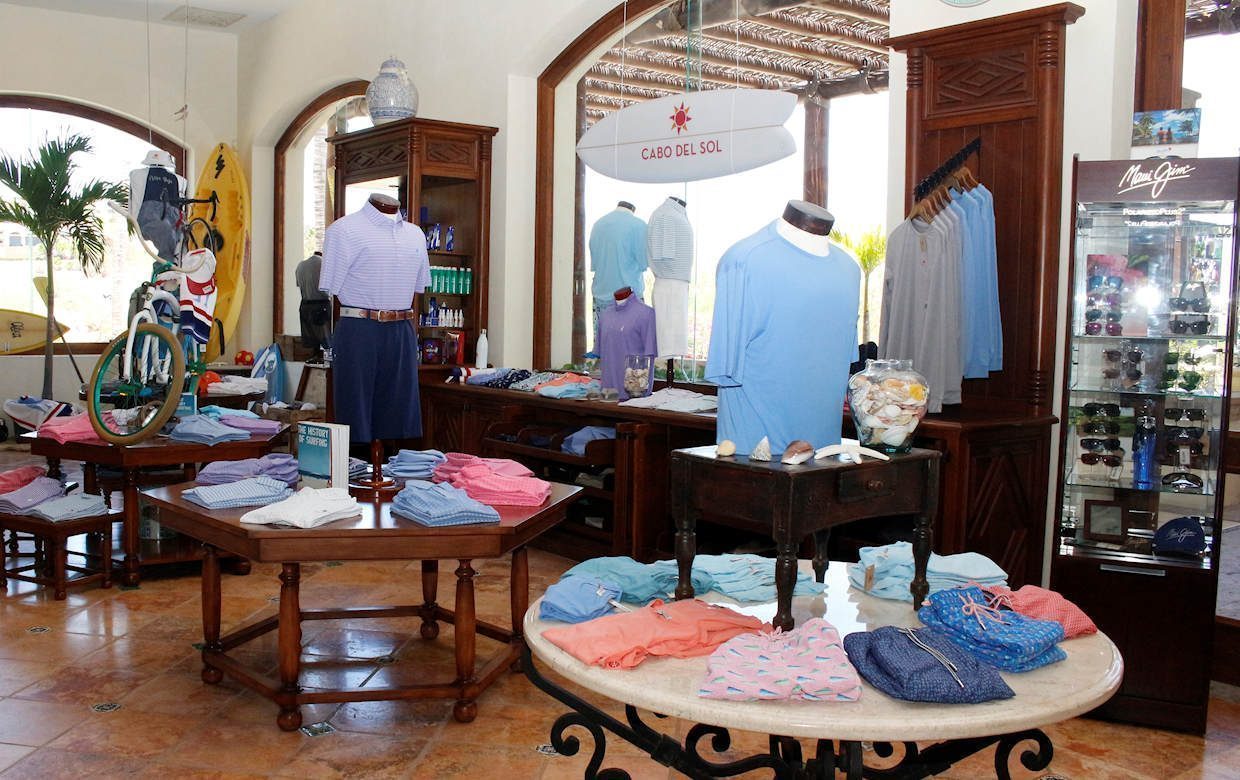 Cabo del Sol golf clubhouse and dining with Sea of Cortez views in Los Cabos