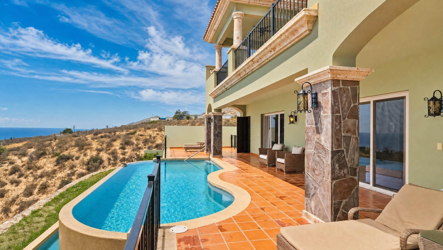 Quivira luxury villa community on the Pacific side of Cabo San Lucas