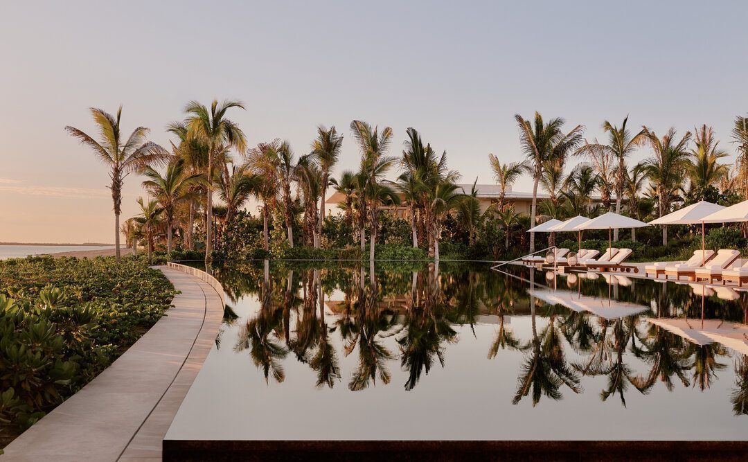 Amanvari resort at Costa Palmas with Sea of Cortez backdrop Aman first Mexico property