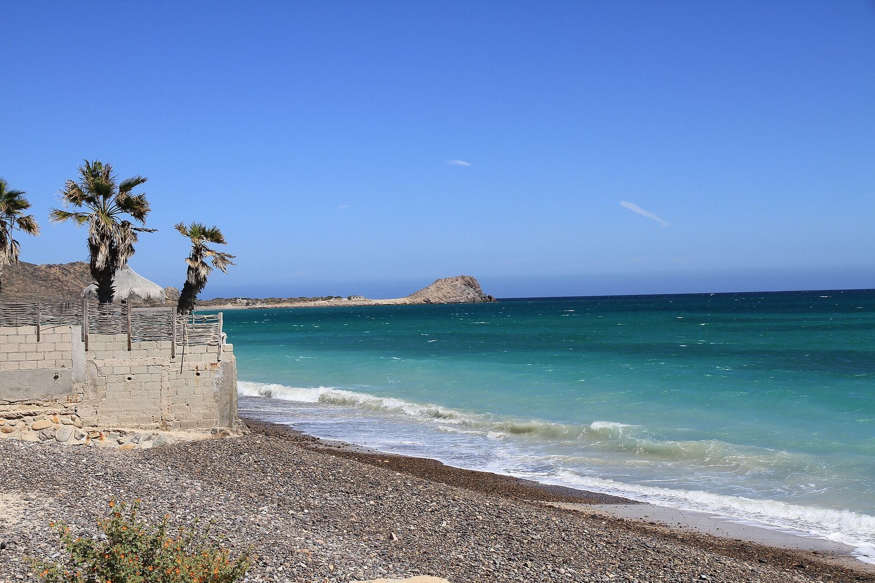 Cabo Pulmo National Marine Park with crystal-clear waters and coral reef ecosystem