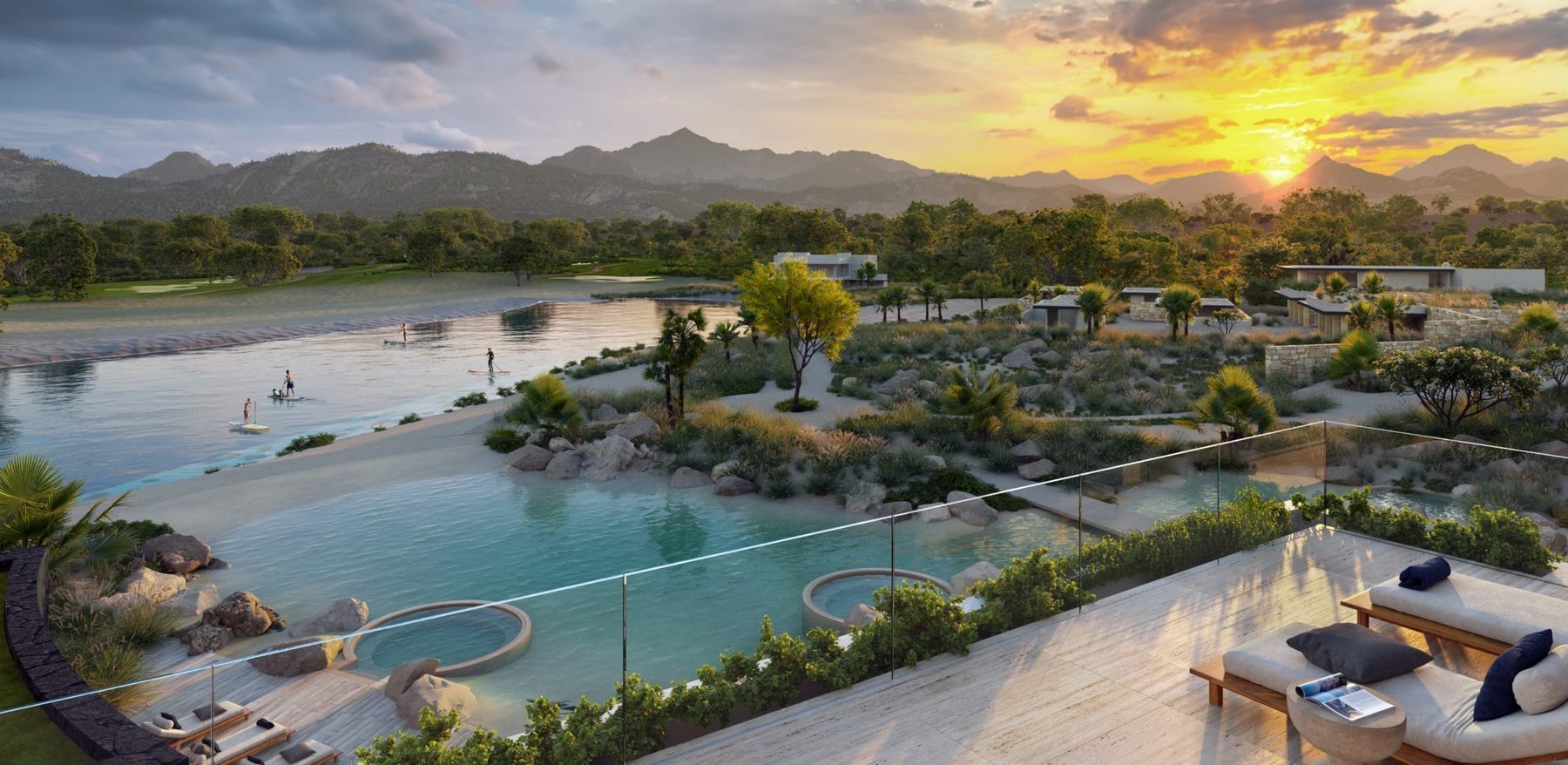 Costa Palmas resort community with Four Seasons and beachfront residences on East Cape