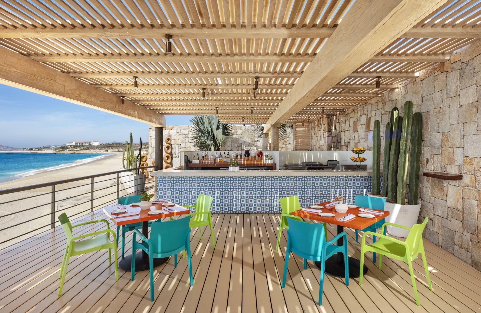 La Taqueria, one of the dining venues at El Dorado Golf & Beach Club