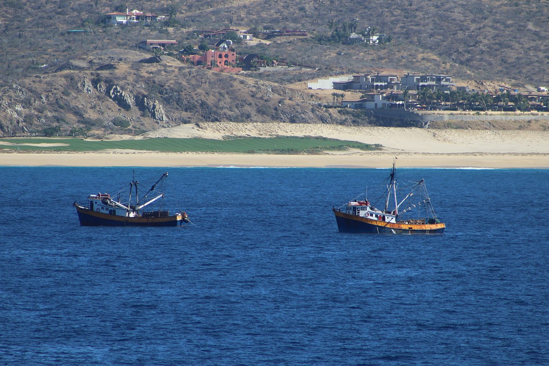 Fishing trawlers off Cabo San Lucas