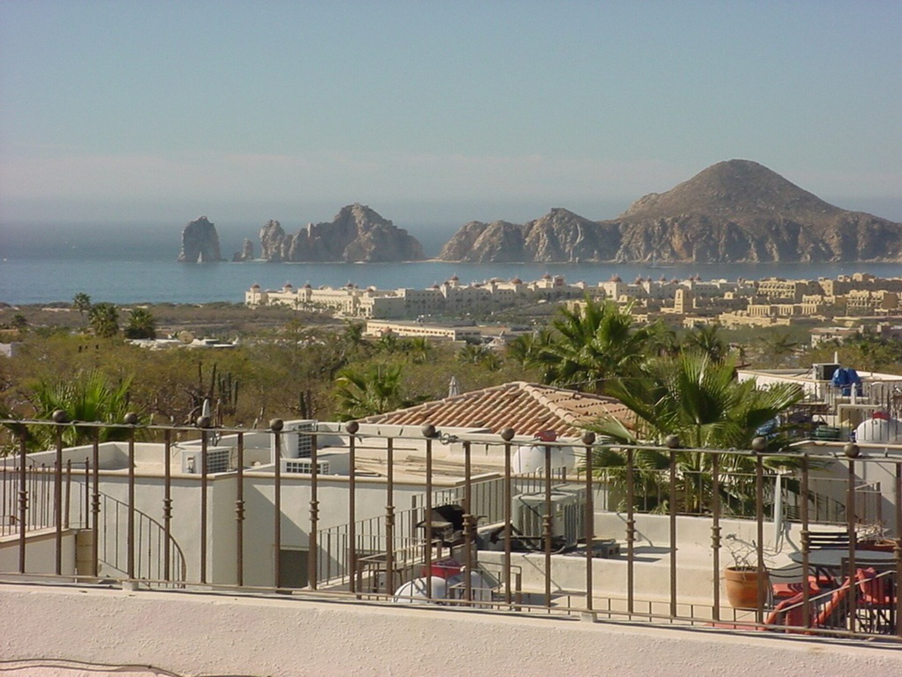 Terrace view over the El Tezal hills, Cabo San Lucas