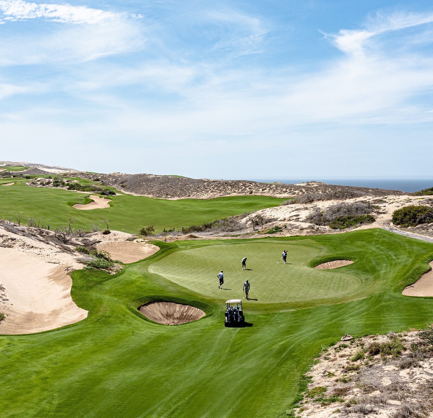 Diamante golf resort in Cabo San Lucas with Dunes and El Cardonal courses