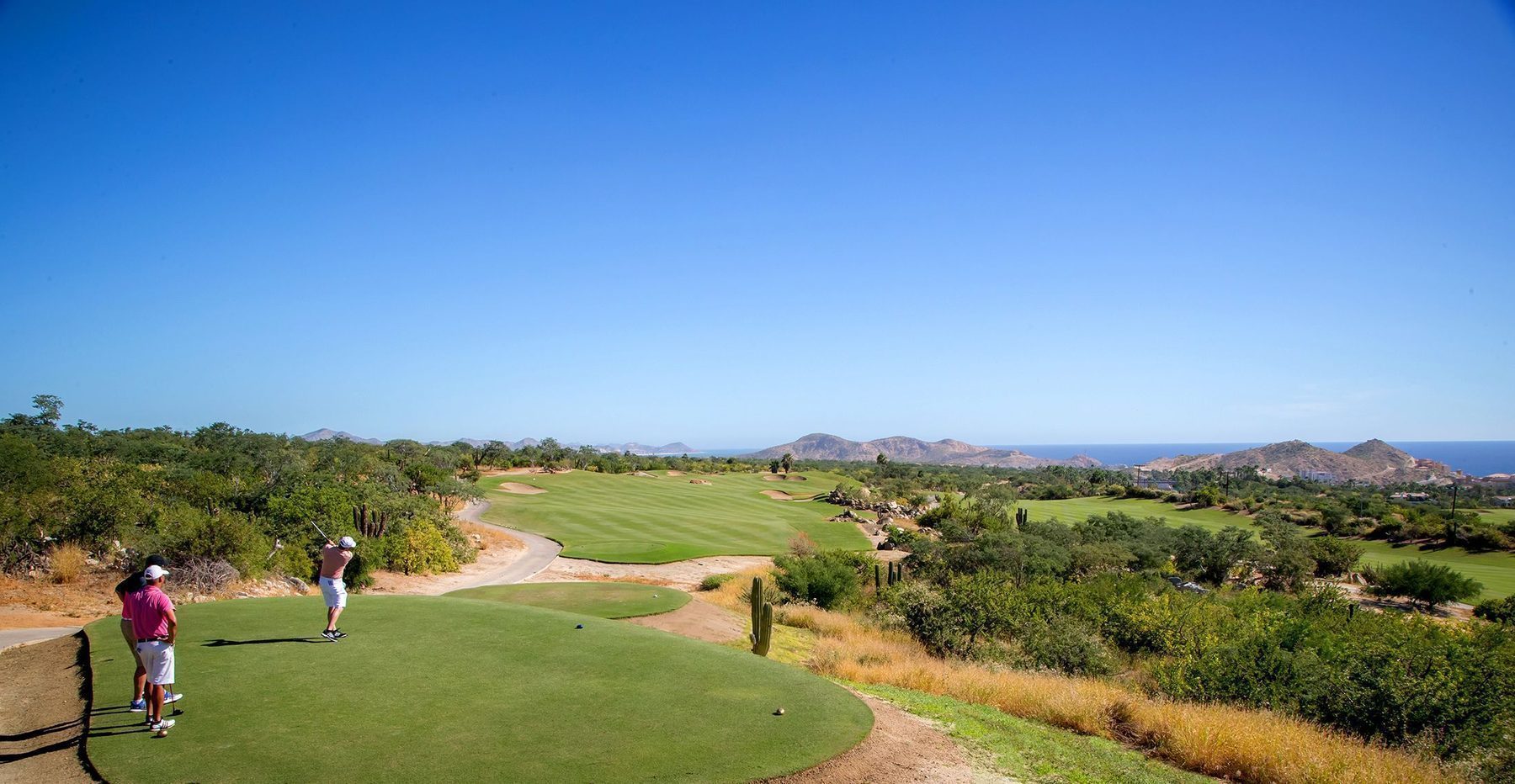 Cabo del Sol community with golf course and ocean views in the Tourist Corridor