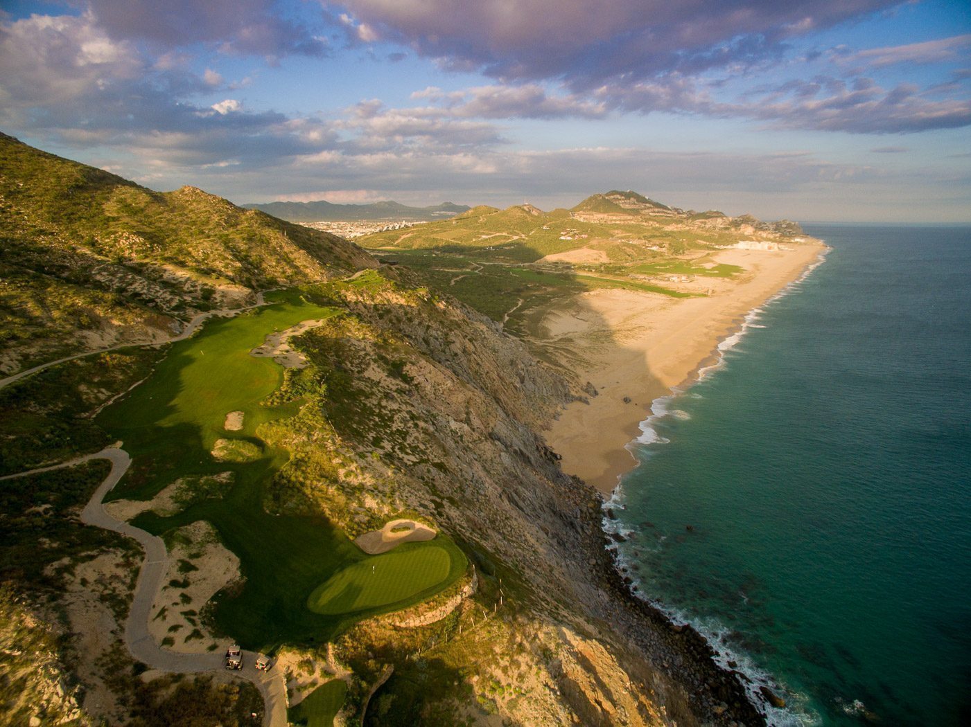 Quivira Los Cabos resort community with Pacific Ocean views and Jack Nicklaus golf course