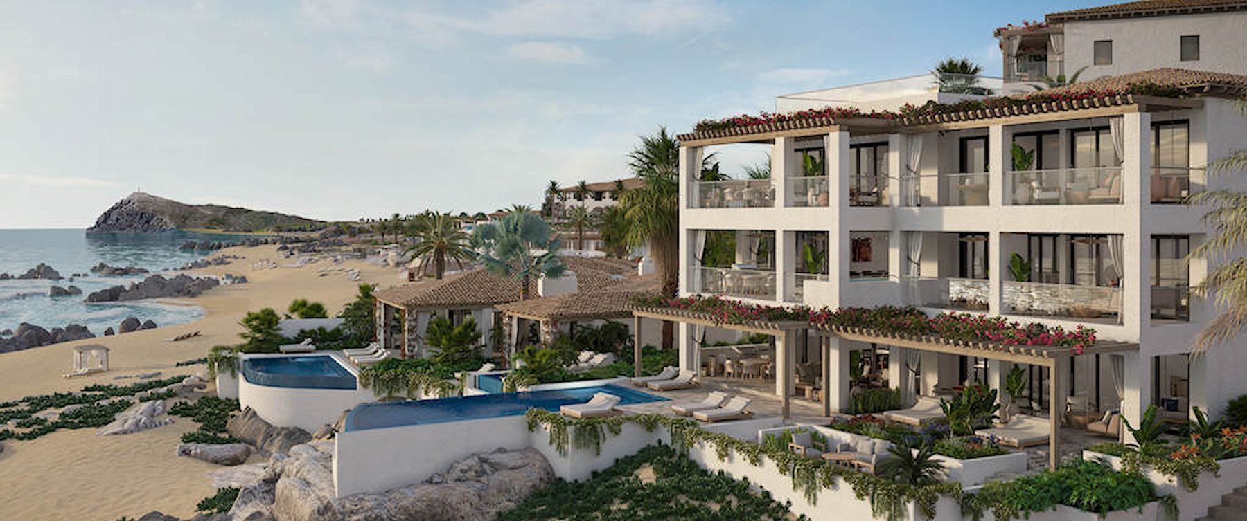 Four Seasons Private Residences Cabo Del Sol resort with branded villas overlooking Sea of Cortez
