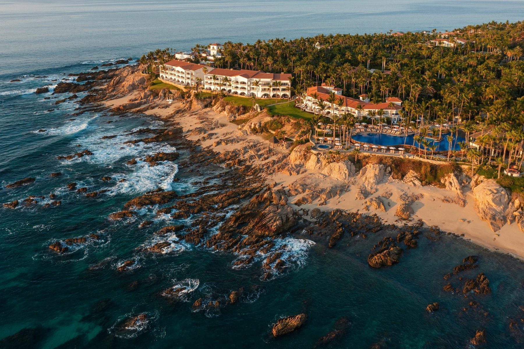 Palmilla resort community with One&Only hotel and Jack Nicklaus golf course on Sea of Cortez