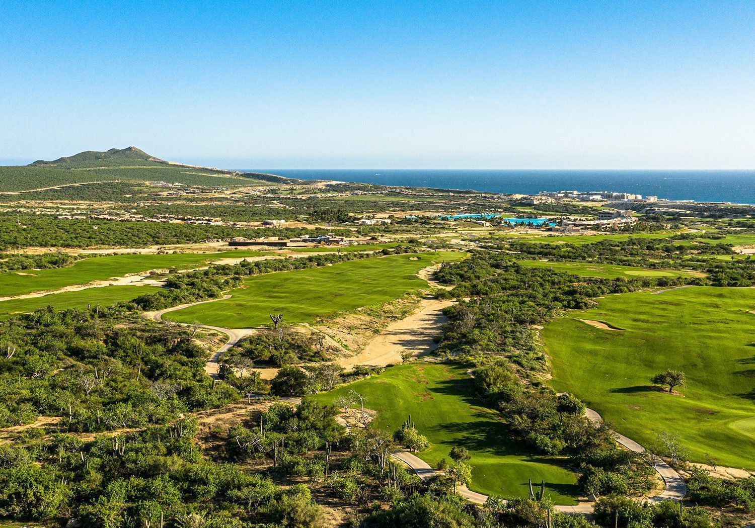 Diamante Los Cabos master community Pacific side with Tiger Woods El Cardonal golf course