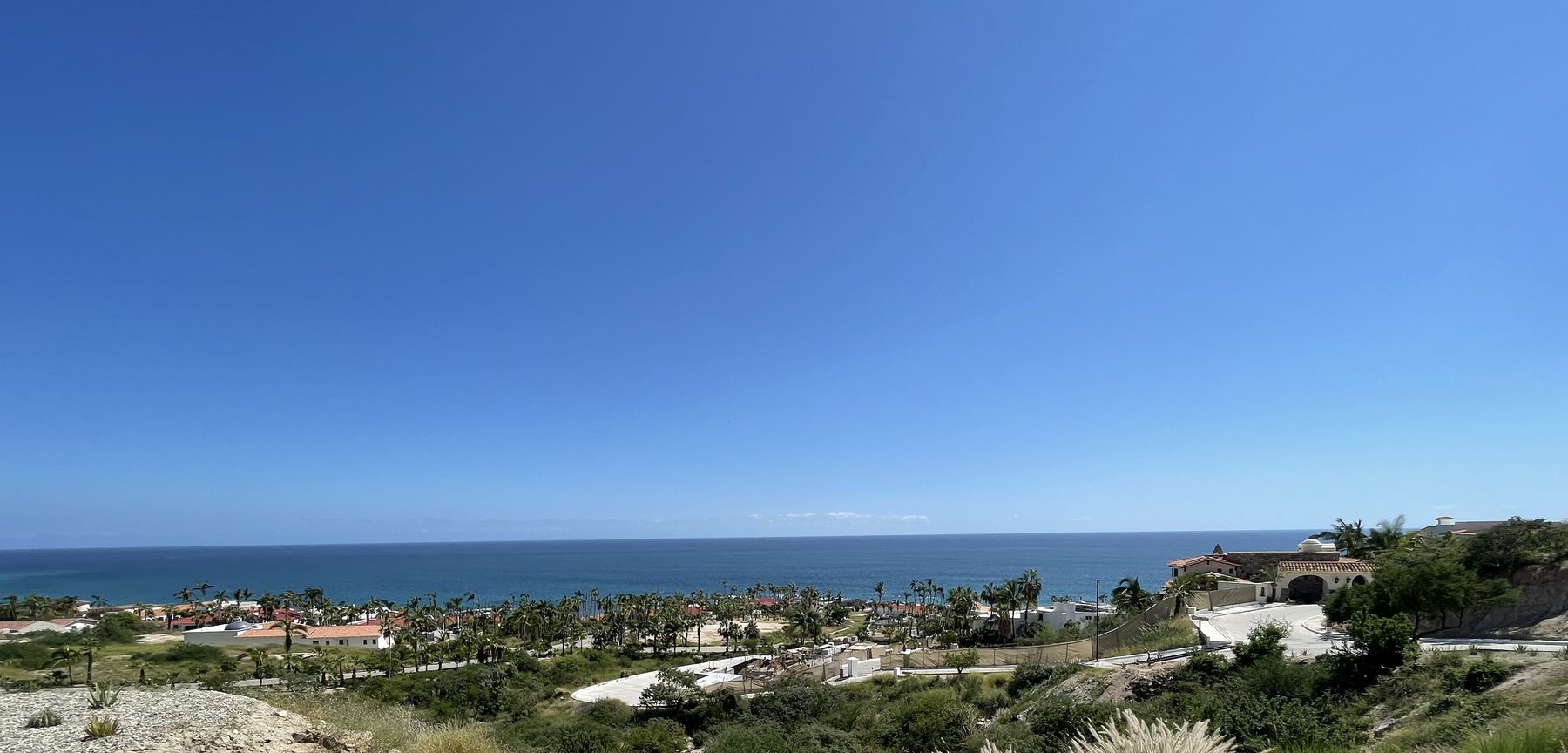 Ocean views from Rancho Cerro Colorado, Los Cabos