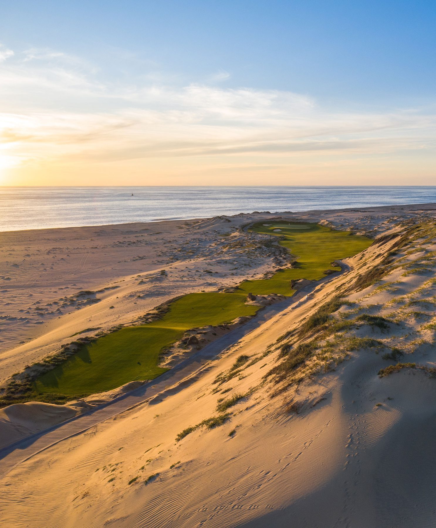 Solmar Golf Links at Rancho San Lucas, the Greg Norman design, with Pacific Ocean views