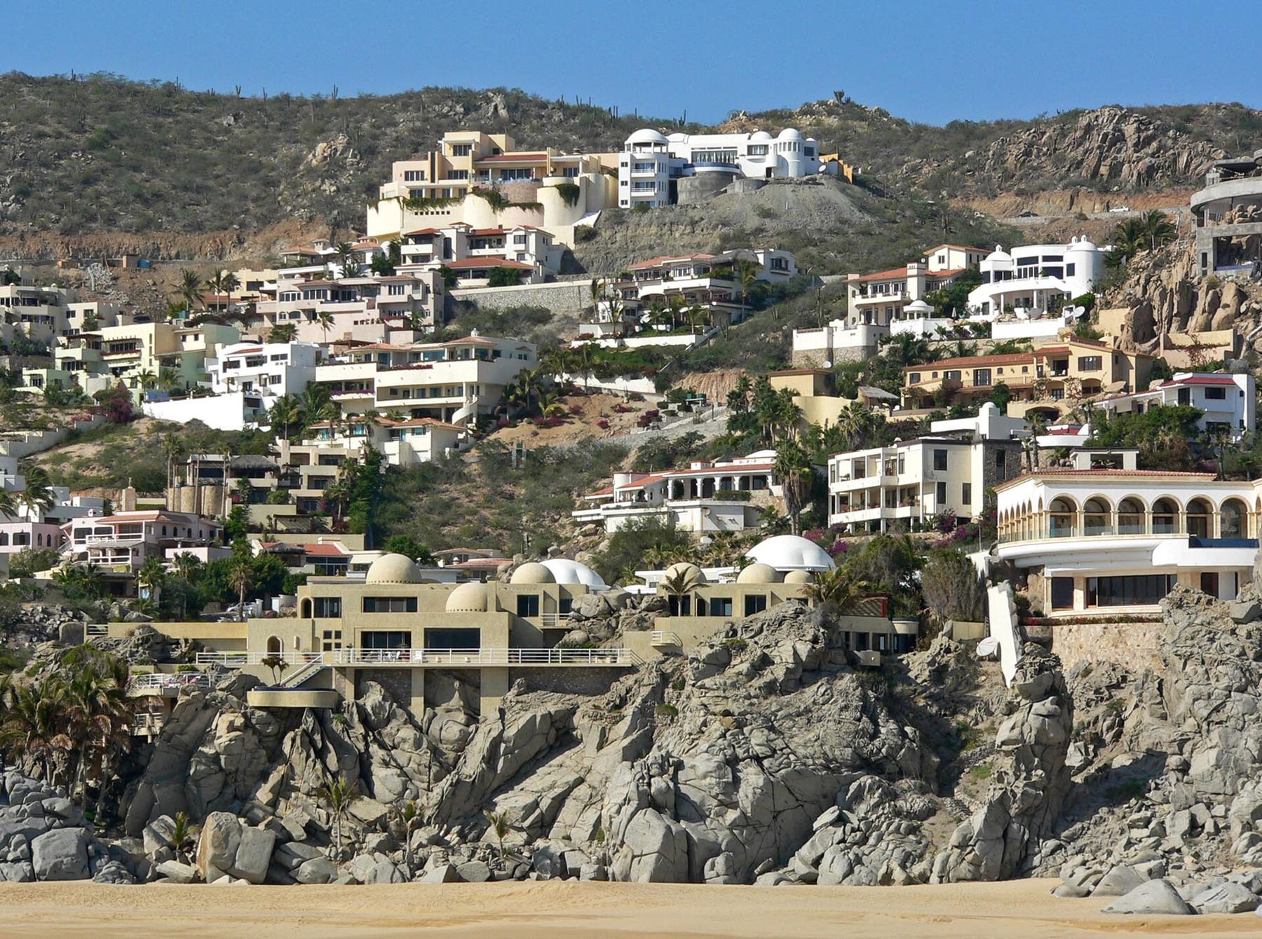 Hillside villas in Cabo San Lucas