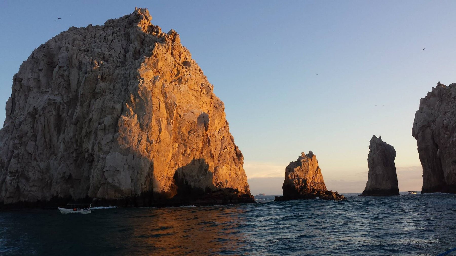 Sea of Cortez waters near Los Cabos ideal for boating