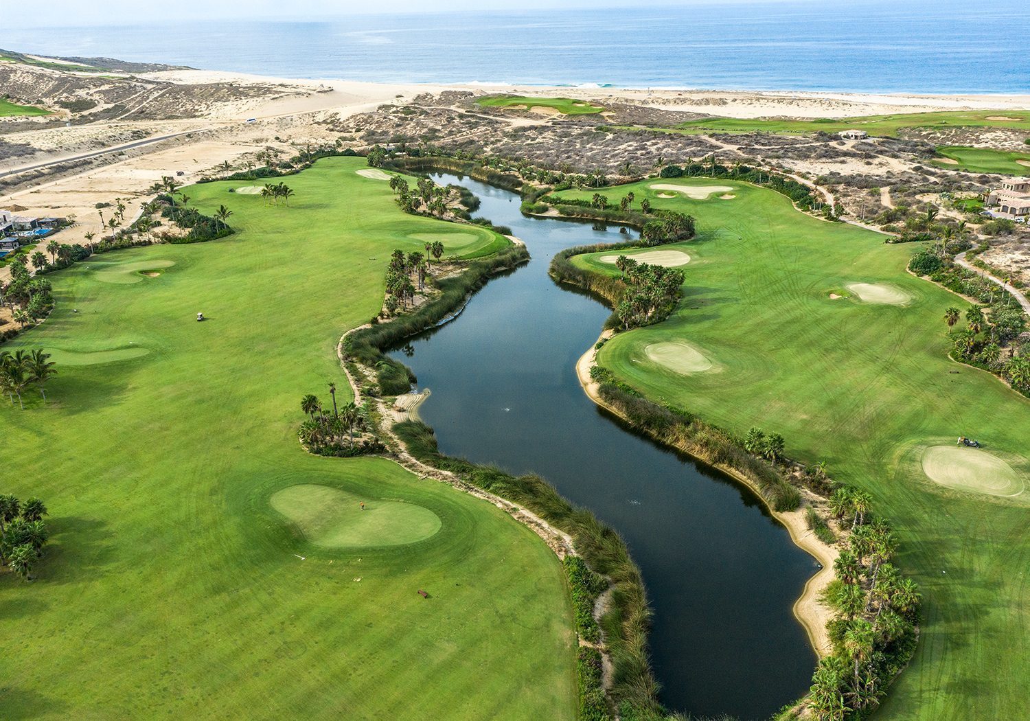 Tiger Woods Oasis Short Course 12-hole par 3 layout at Diamante Cabo