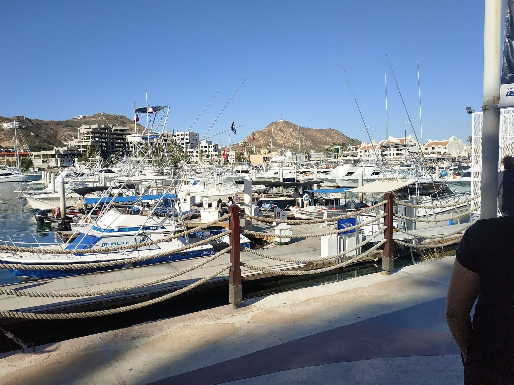 Cabo San Lucas skyline and marina where thousands own property through fideicomiso trusts
