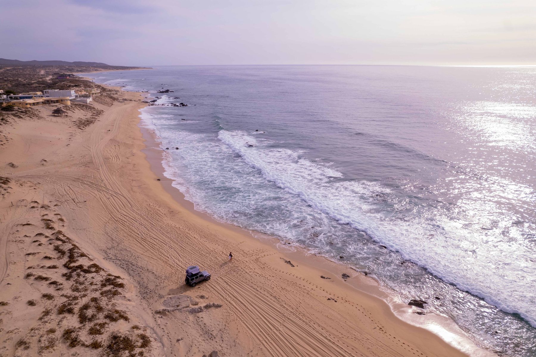 Sea of Cortez coastline in the East Cape region